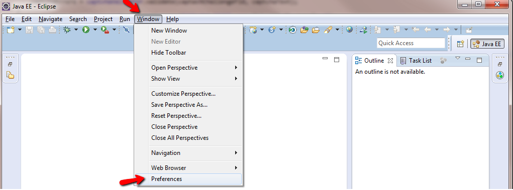 Window Preference